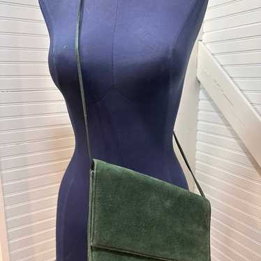 Vintage nine-west suede Crossbody - image 1