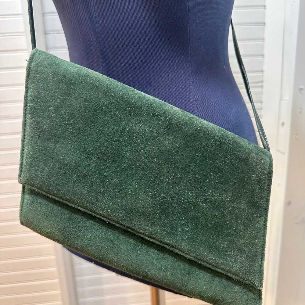 Vintage nine-west suede Crossbody - image 2