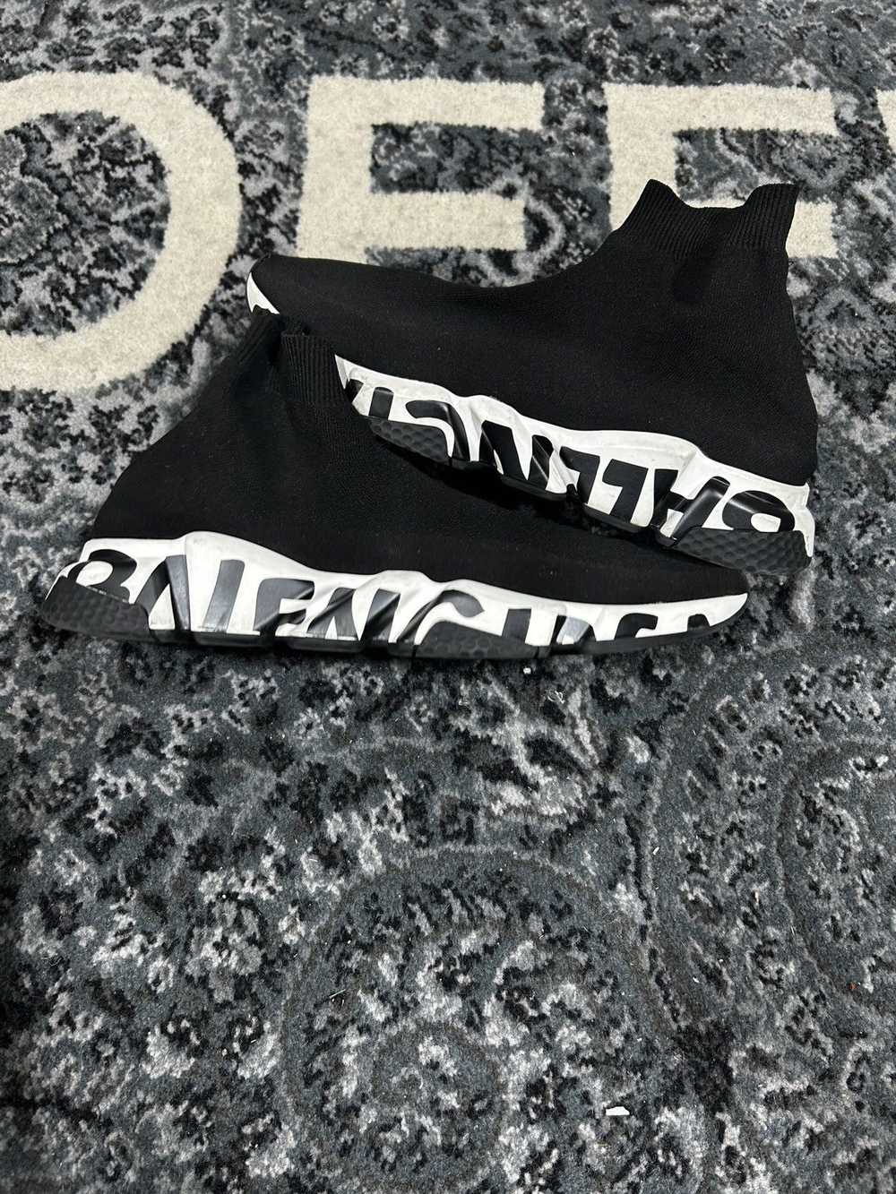 Balenciaga Balenciaga Sock Runners Size 12US/45EU - image 1