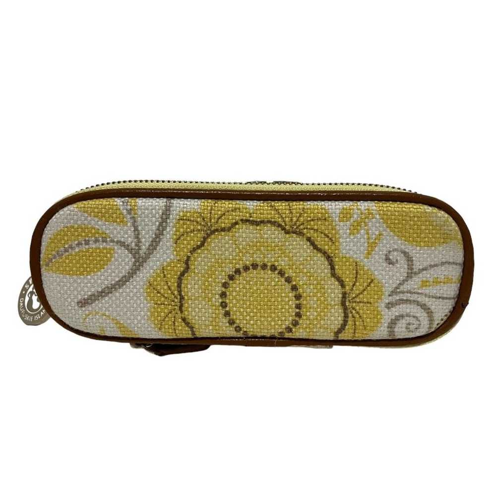 Spartina 449 Natural Linen Make Up Cosmetic Case … - image 4