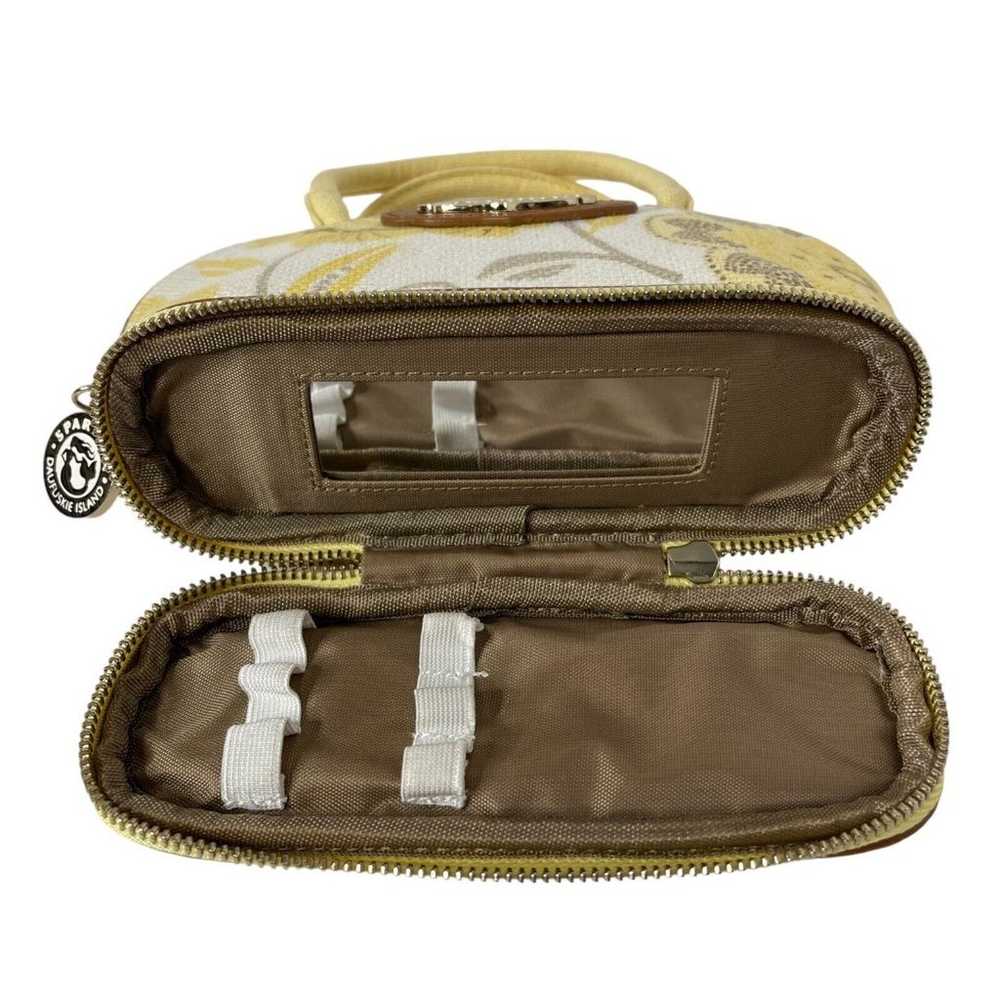 Spartina 449 Natural Linen Make Up Cosmetic Case … - image 5