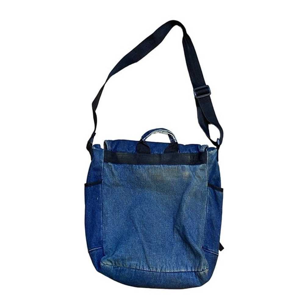 Vintage 90s Y2K No Boundaries Denim Crossbody Bag - image 6