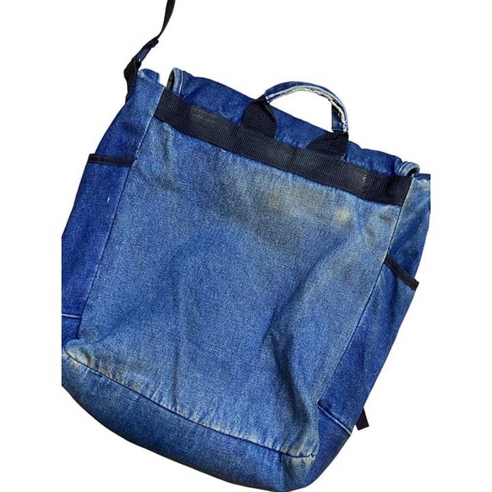 Vintage 90s Y2K No Boundaries Denim Crossbody Bag - image 7