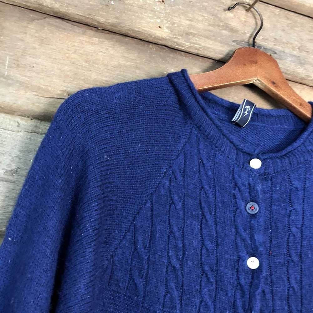 Aran Isles Knitwear × Cardigan × Japanese Brand N… - image 6