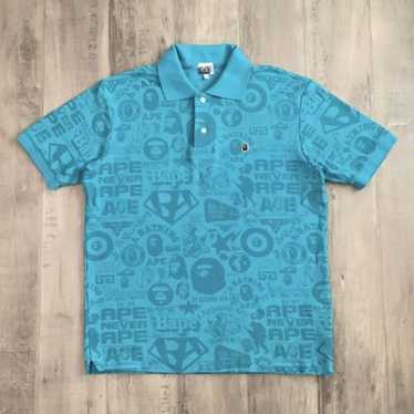 Bape bapesta polo shirt - Gem