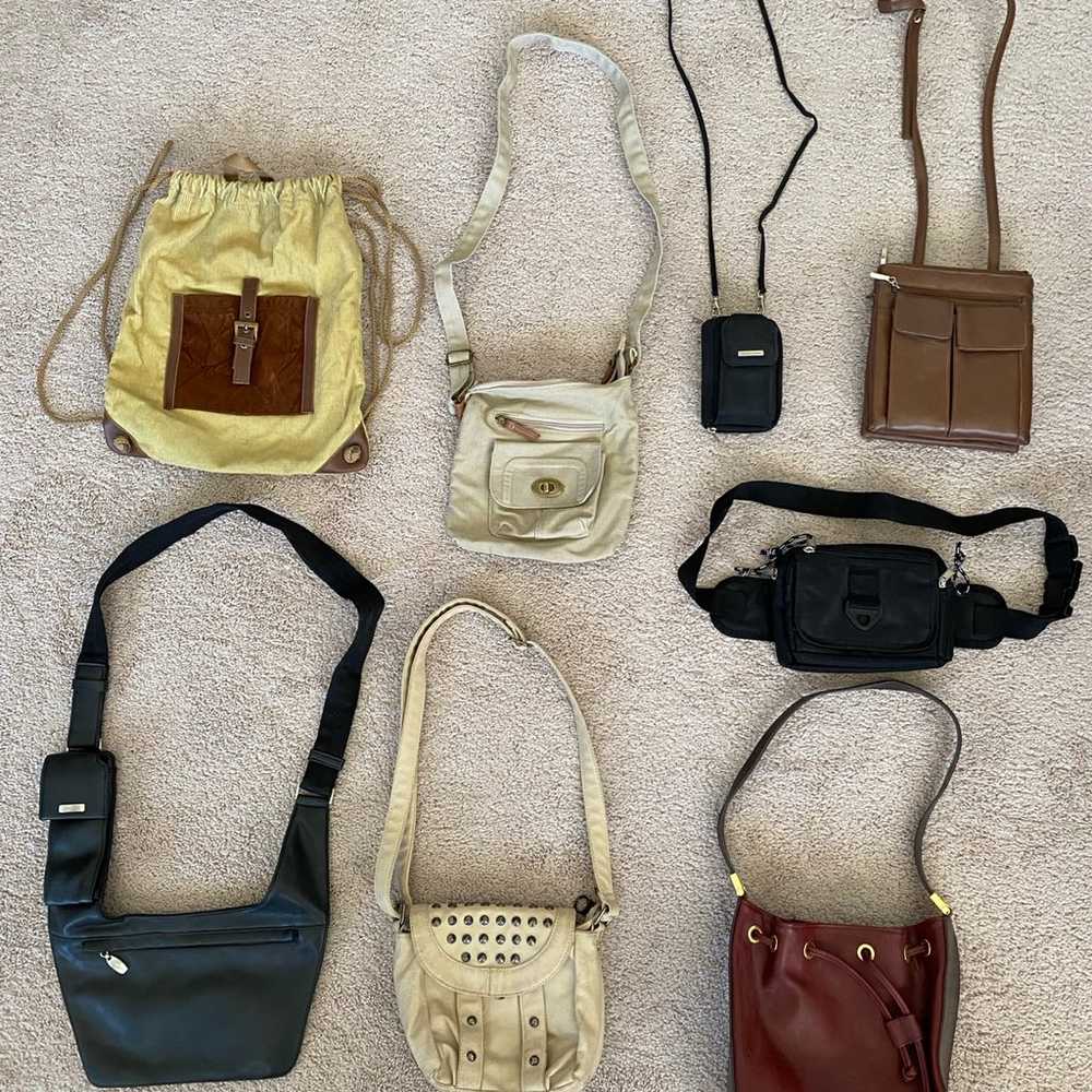 Vintage Women’s Purses Handbags, lot of 8, excell… - image 10