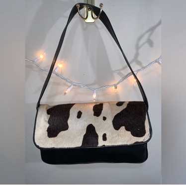 Vintage Genuine Cowhide and Leather Bag - image 1