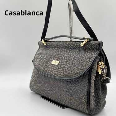 High-quality Casablanca shoulder bag 2way Kangaroo