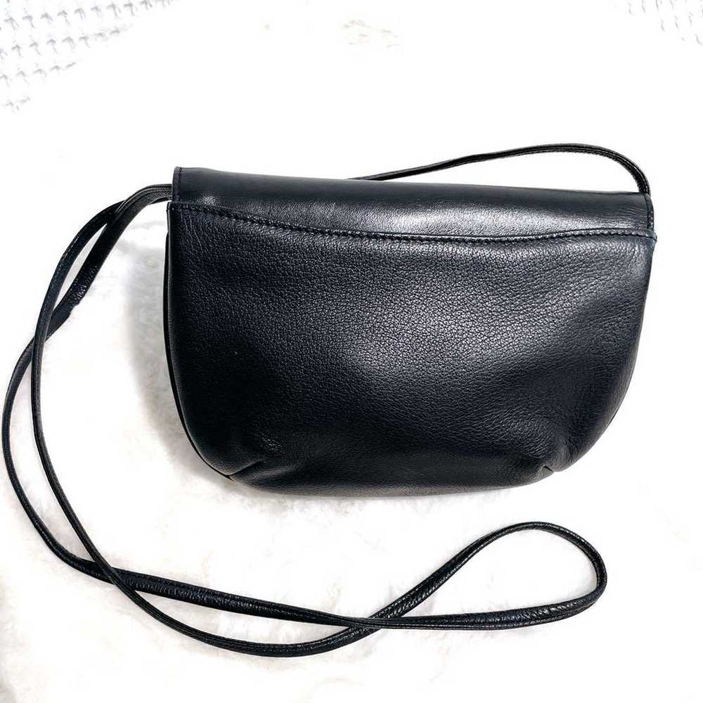 [Rare] Givenchy Shoulder Bag Leather Grain Leathe… - image 2