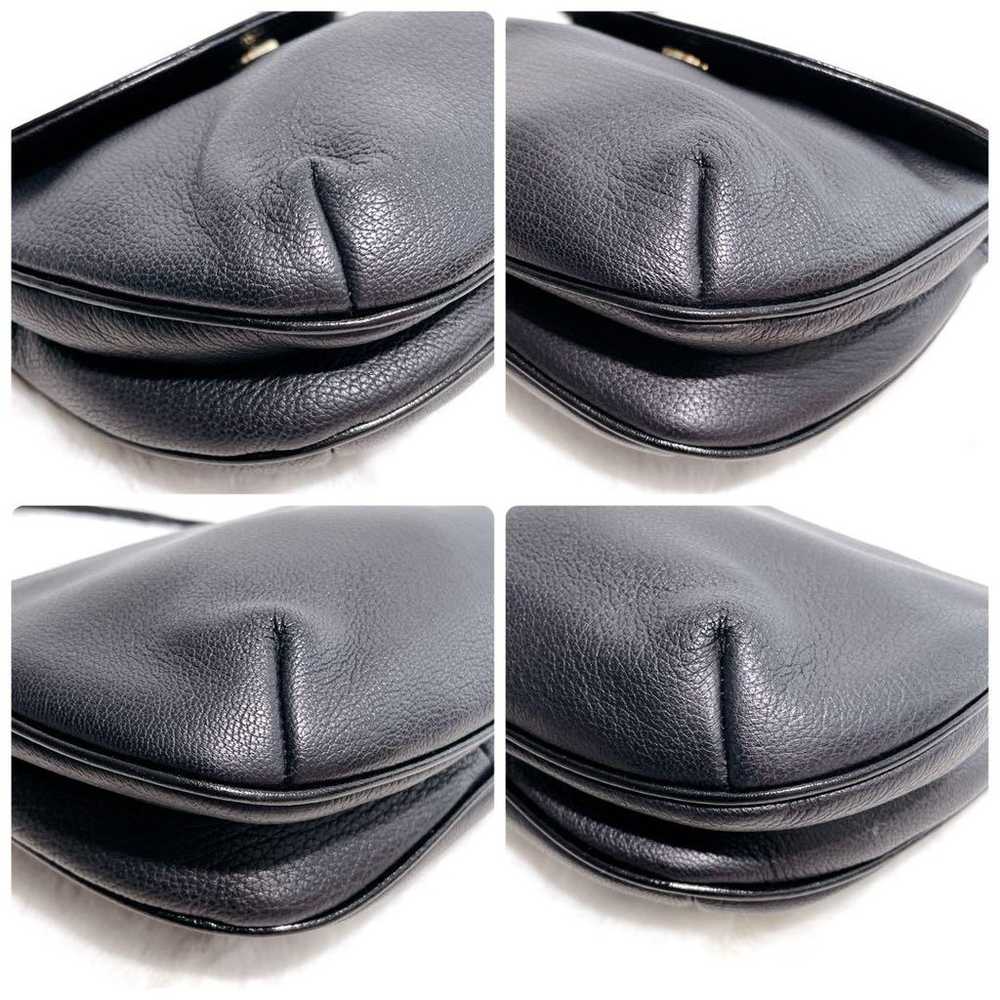 [Rare] Givenchy Shoulder Bag Leather Grain Leathe… - image 5