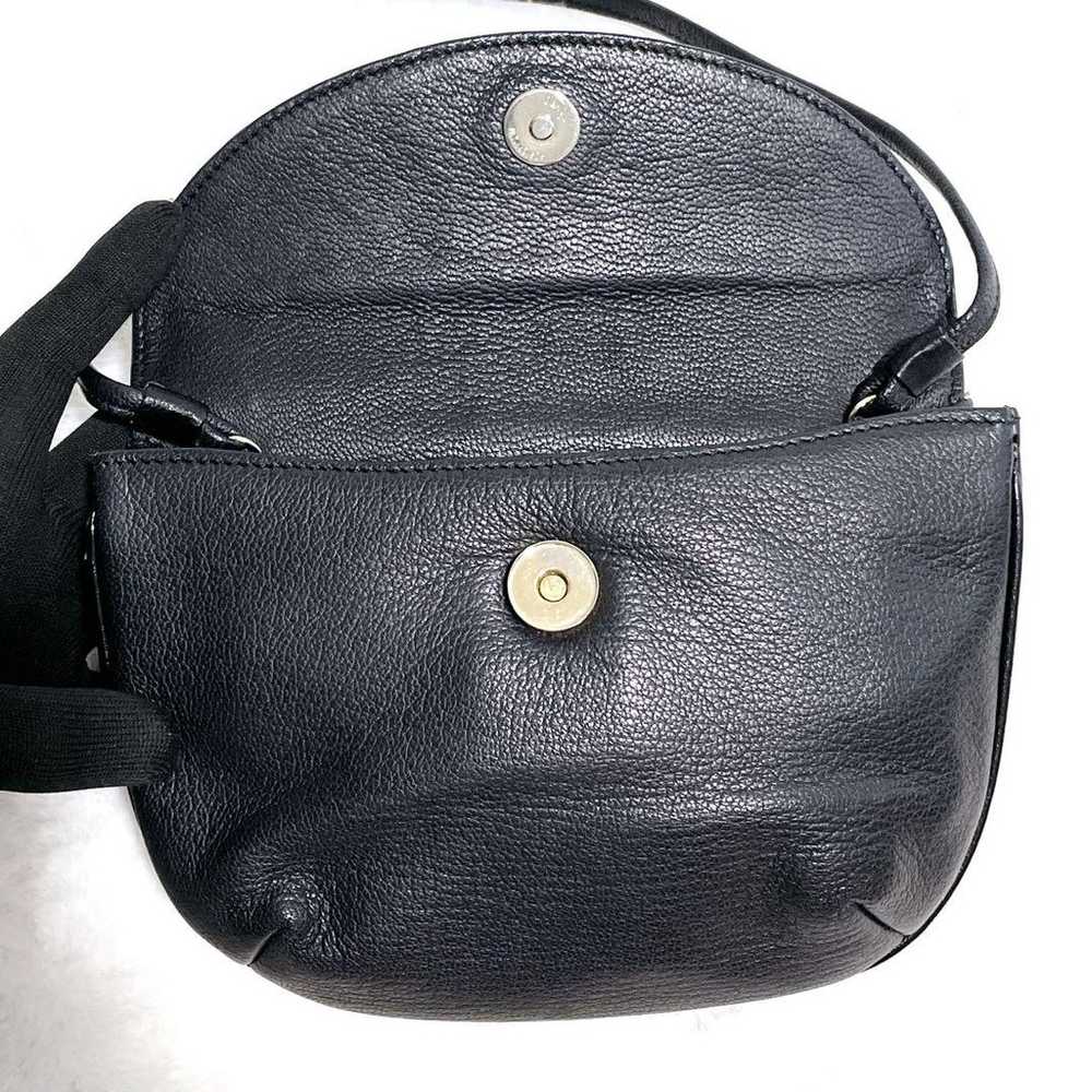 [Rare] Givenchy Shoulder Bag Leather Grain Leathe… - image 6