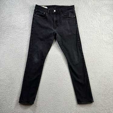 Levi's Levis Jeans Mens 34x32 (Fits 32x29) Black … - image 1