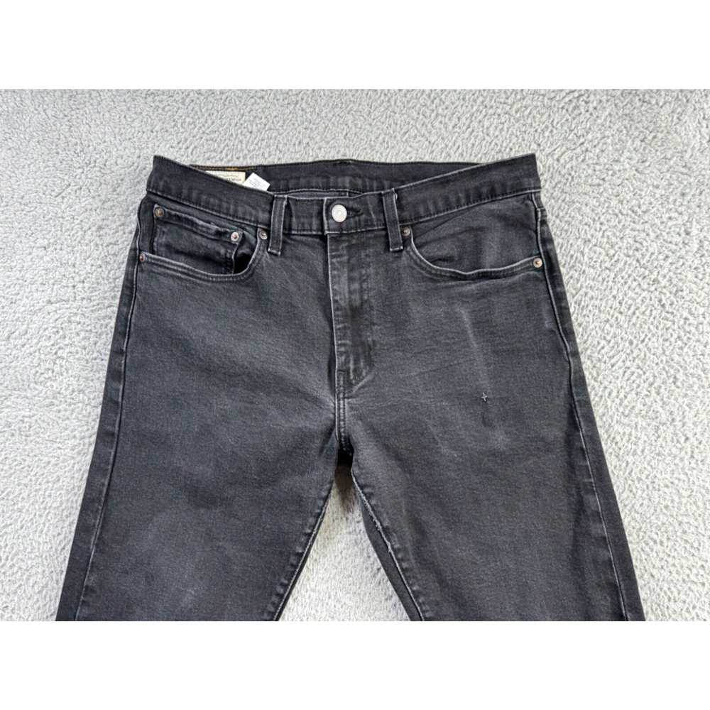 Levi's Levis Jeans Mens 34x32 (Fits 32x29) Black … - image 2