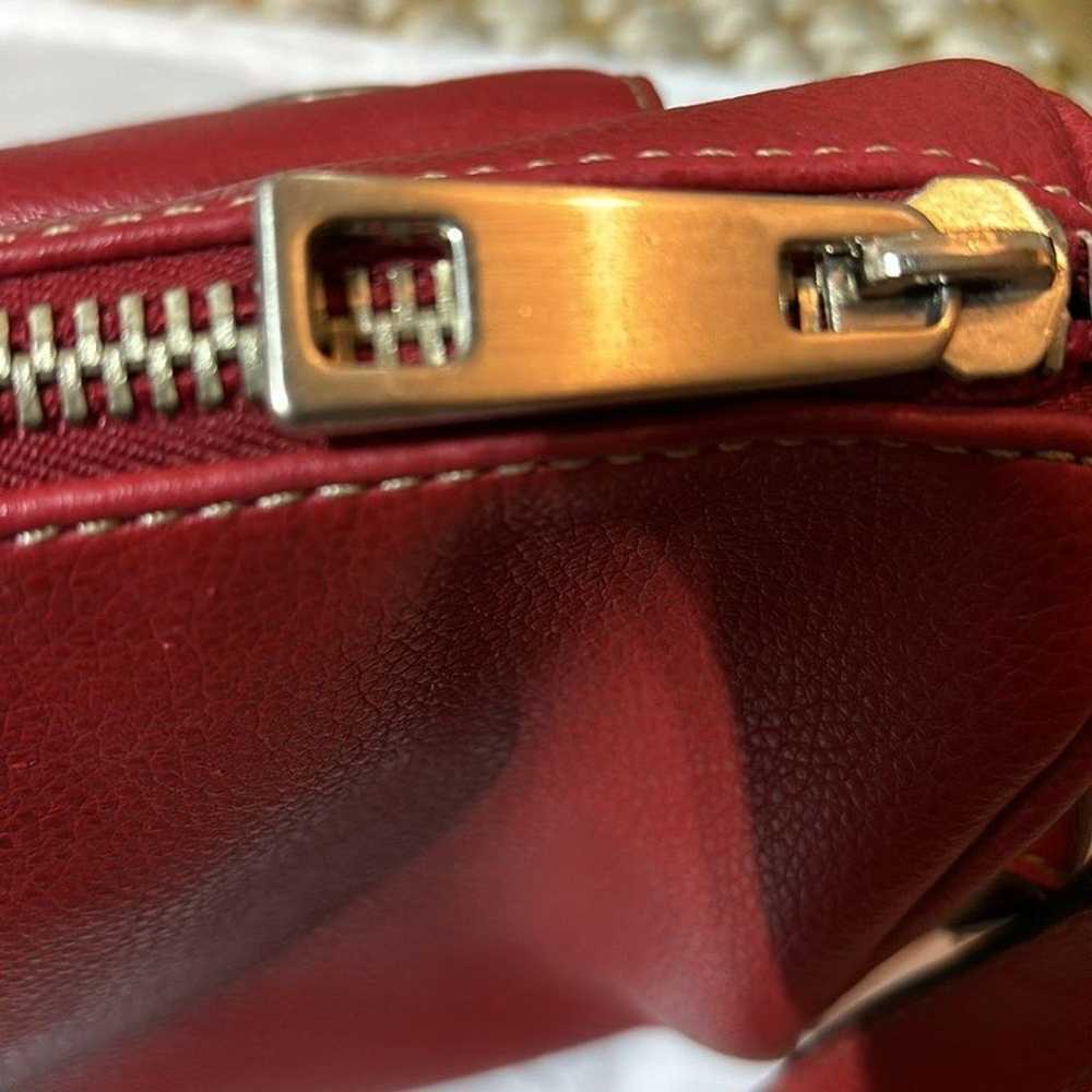 MARC JACOBS  Red Leather Shoulder Bag - image 12