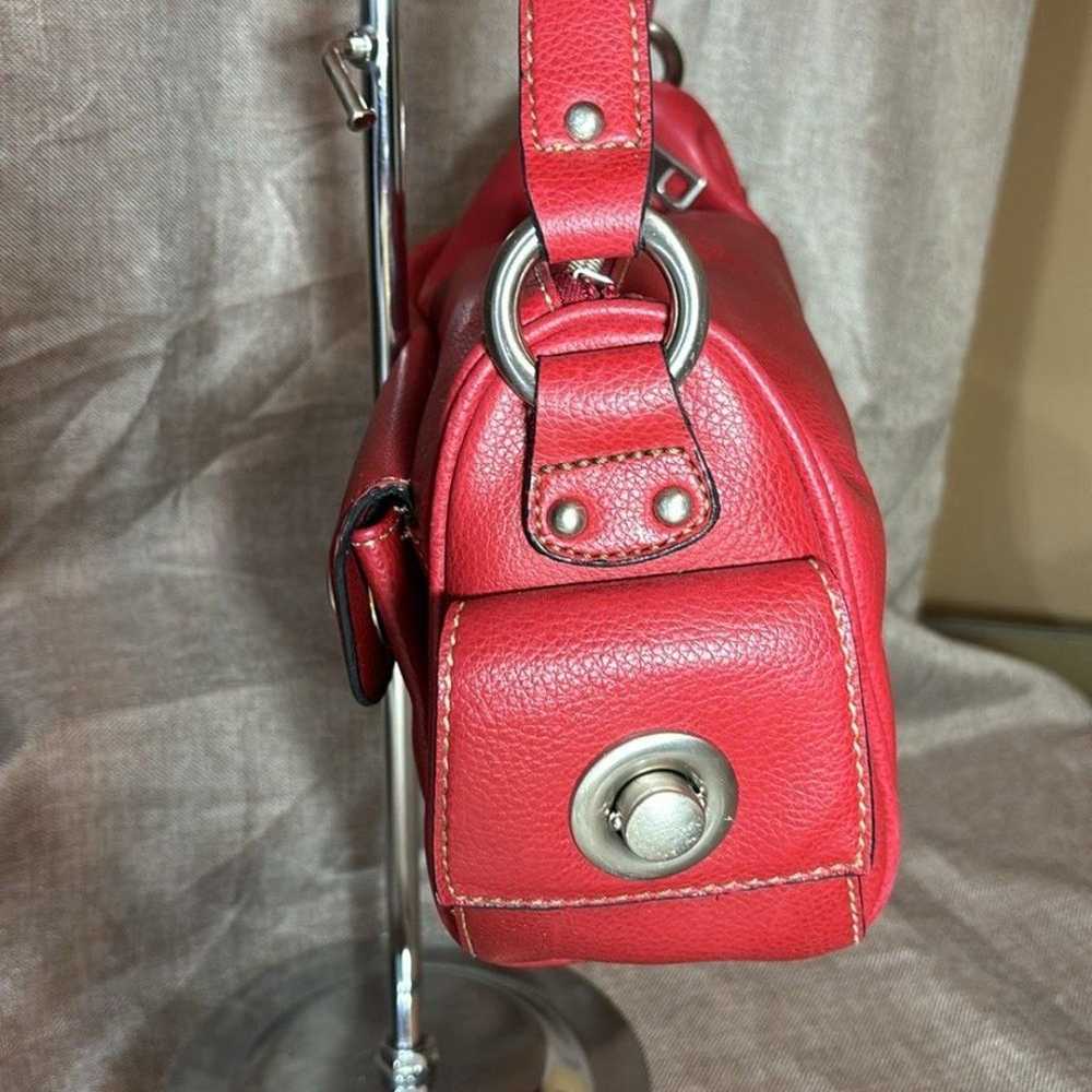 MARC JACOBS  Red Leather Shoulder Bag - image 6