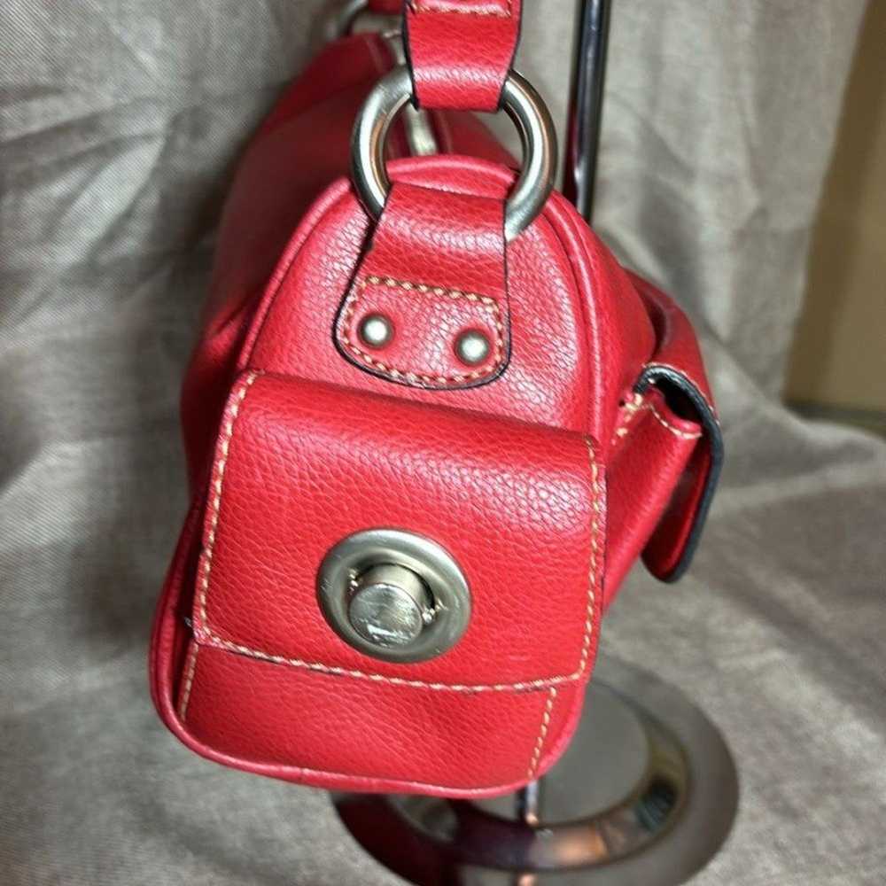 MARC JACOBS  Red Leather Shoulder Bag - image 7