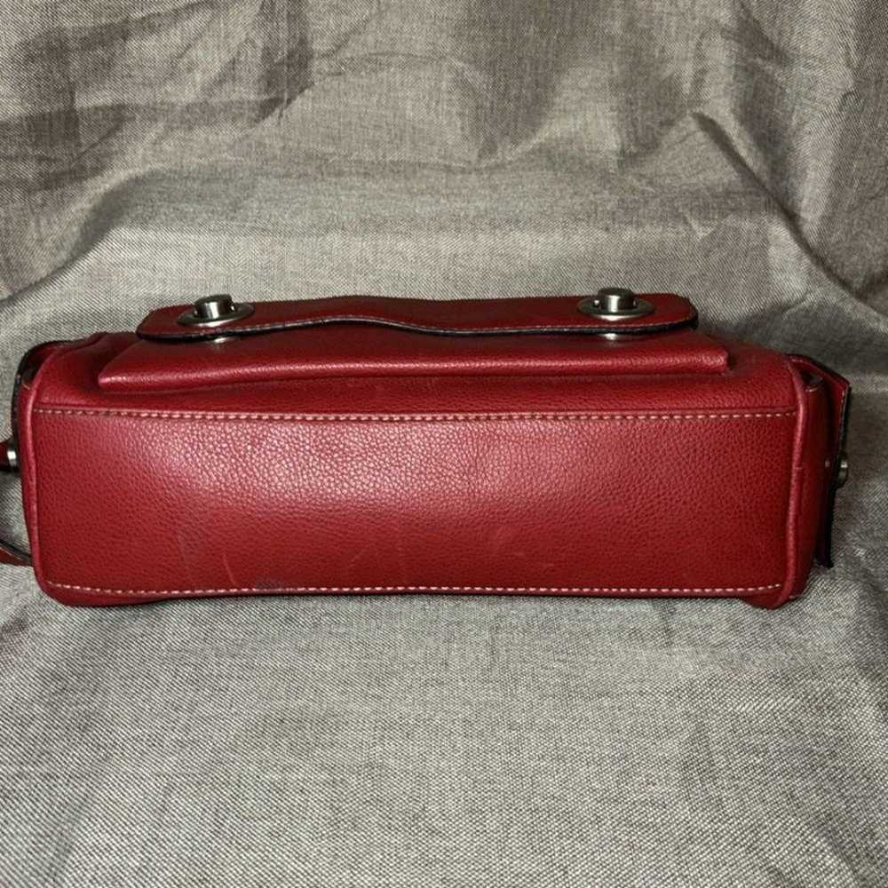 MARC JACOBS  Red Leather Shoulder Bag - image 8