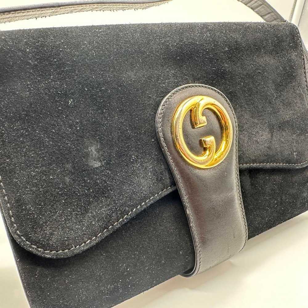 【Excellent Condition】GUCCI Old Gucci Interlocking… - image 5