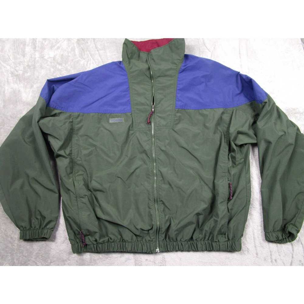 Vintage Vintage Columbia Jacket Mens XL Green Win… - image 1