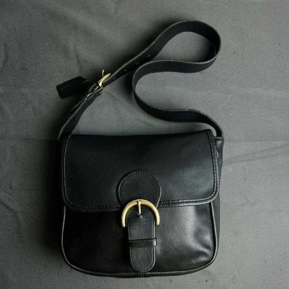 COACH VINTAGE LEGACY BEDFORD SADDLE MAIL FLAP SHO… - image 1