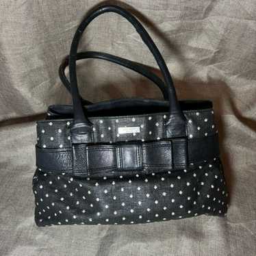 Kate Spade NY Harrison Elena Straw Black/Cream WK… - image 1