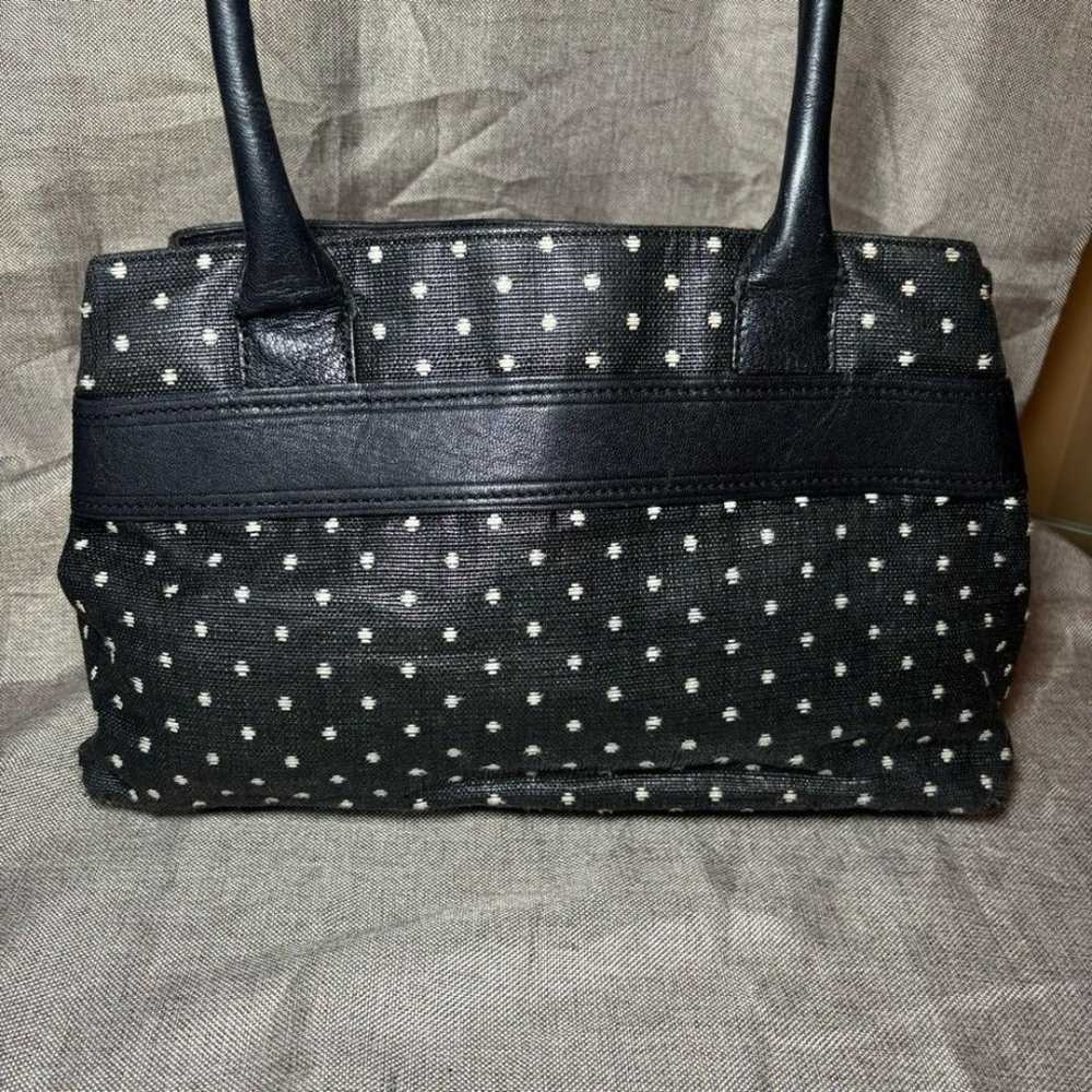 Kate Spade NY Harrison Elena Straw Black/Cream WK… - image 4