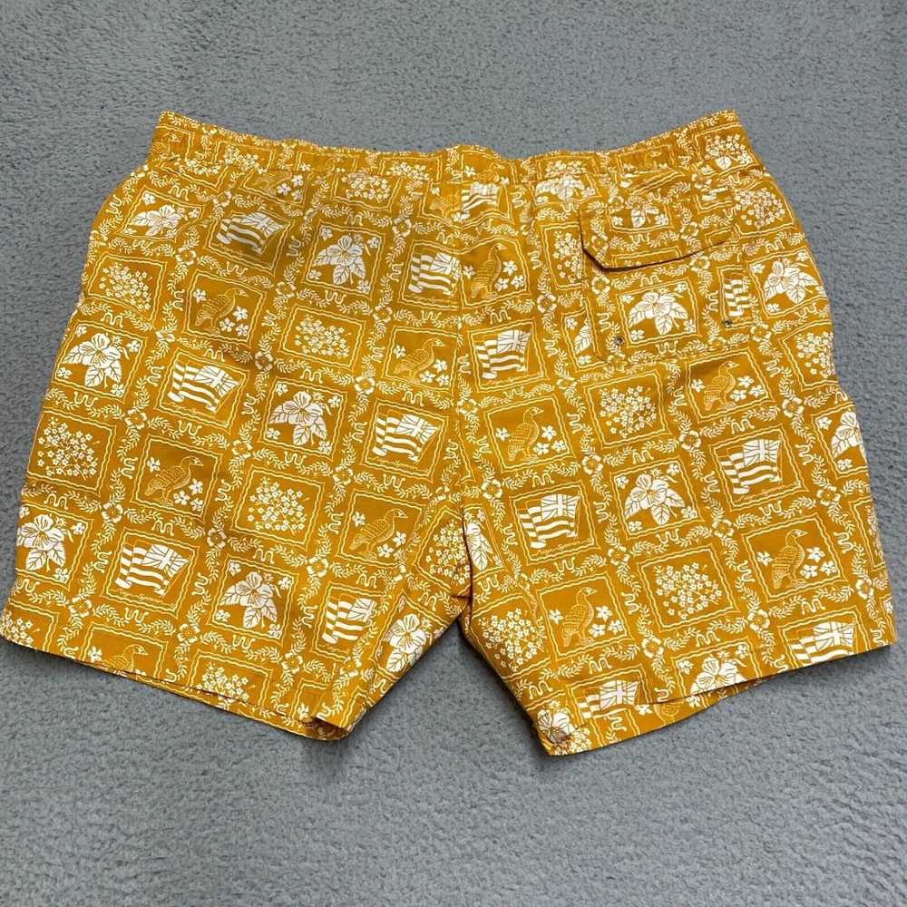 Reyn Spooner Reyn Spooner Swim Trunks Mens 2XL Ye… - image 4