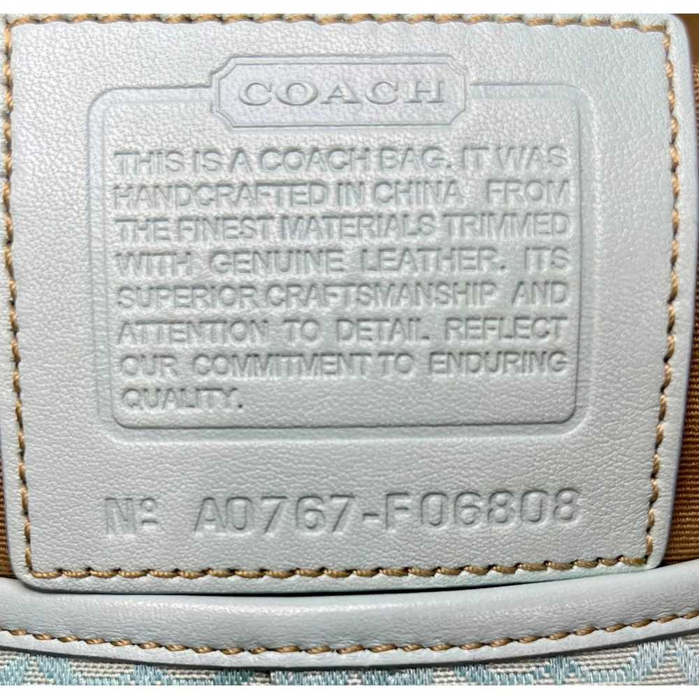 Y2K Coach F06808 Mini Signature Soho Flap Buckle … - image 11