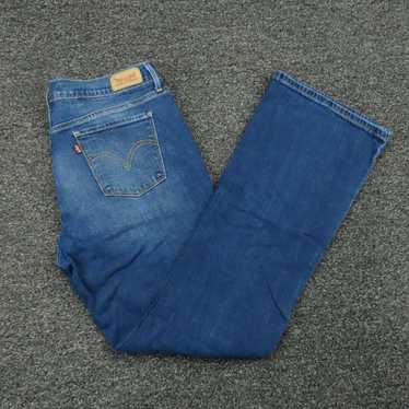 Levi's Levis 515 Jeans Womens 12 Blue Boot Cut Re… - image 1