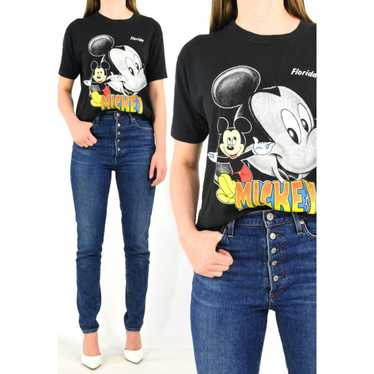 Screen Stars 80s Vintage Mickey Mouse Florida T S… - image 1