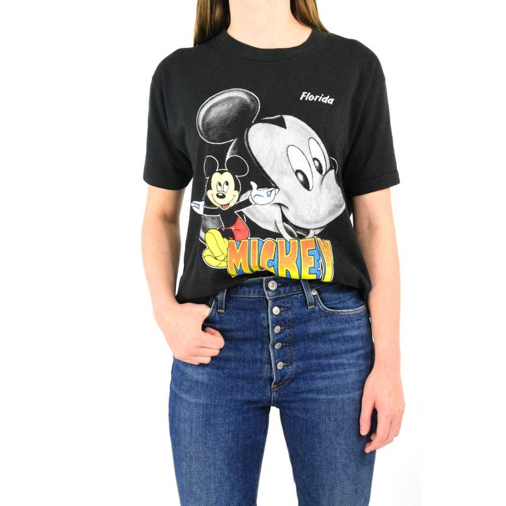 Screen Stars 80s Vintage Mickey Mouse Florida T S… - image 2