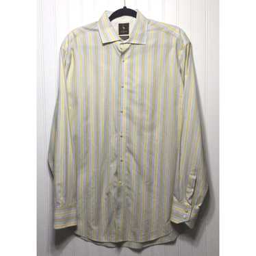 Tailorbyrd TAILORBYRD Mens Large Striped Dress Sh… - image 1