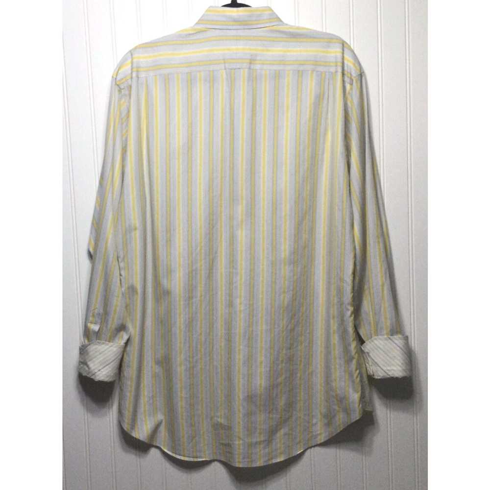 Tailorbyrd TAILORBYRD Mens Large Striped Dress Sh… - image 3