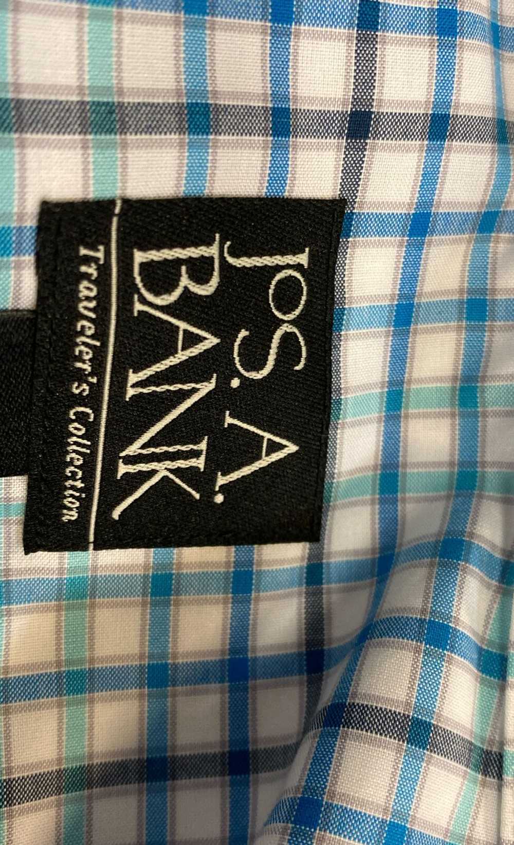 NWT Jos. A. Bank Mens Multicolor Plaid Cotton Sho… - image 5