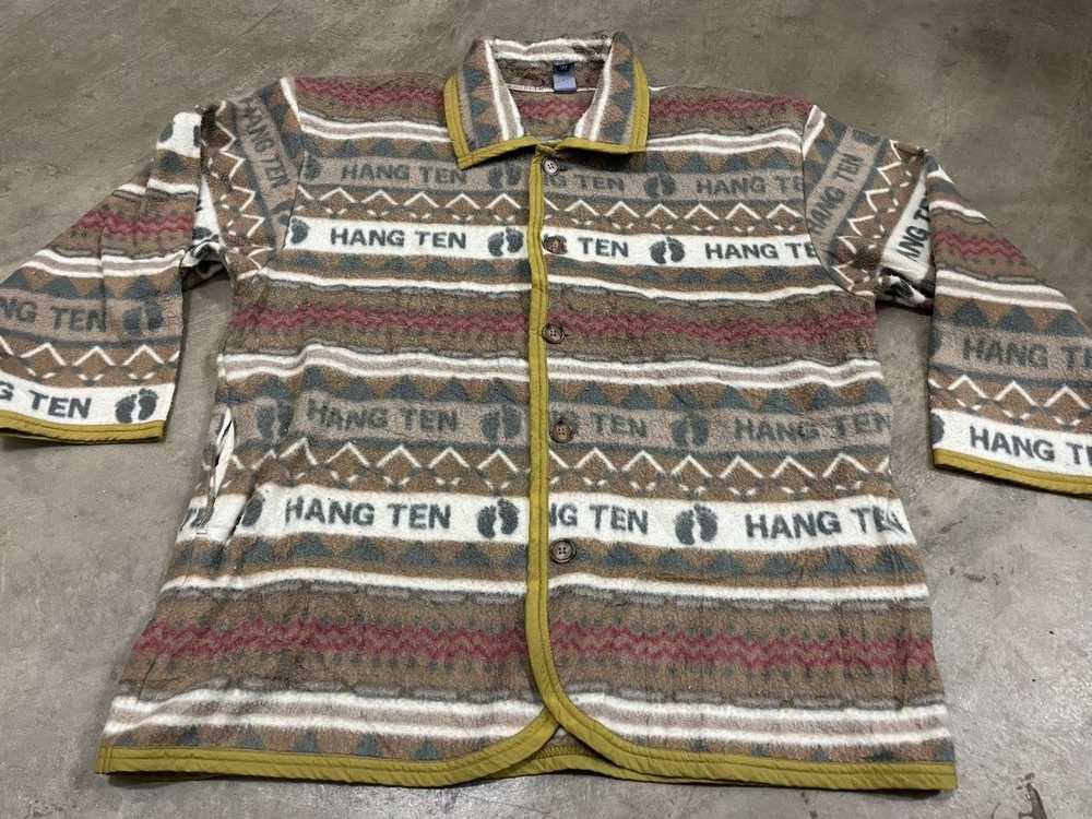 Hang Ten × Vintage 🔥 Rare🔥Vintage Hangten Fleec… - image 4