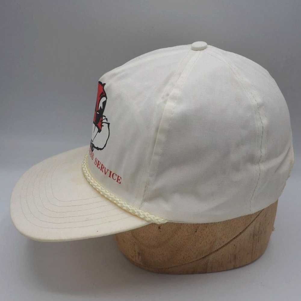 Vintage Snapback Trucker Farmer Hat Beaver Expres… - image 2