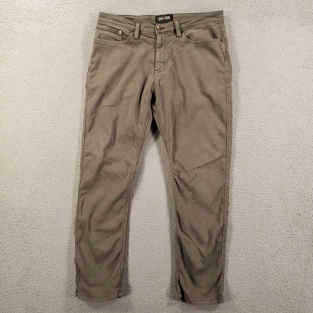 Vintage Du/er Pants Mens 36x30 Gray No Sweat N2X … - image 1