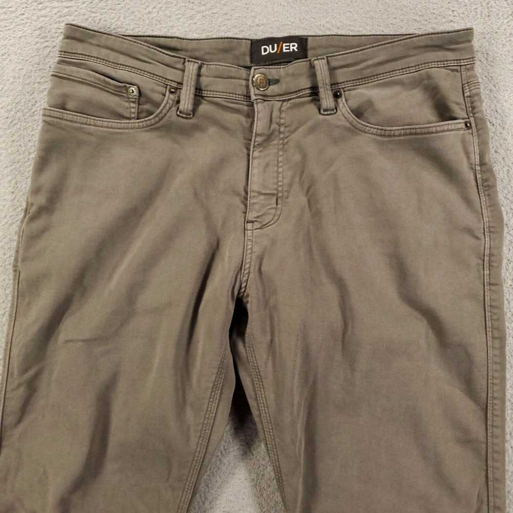 Vintage Du/er Pants Mens 36x30 Gray No Sweat N2X … - image 3