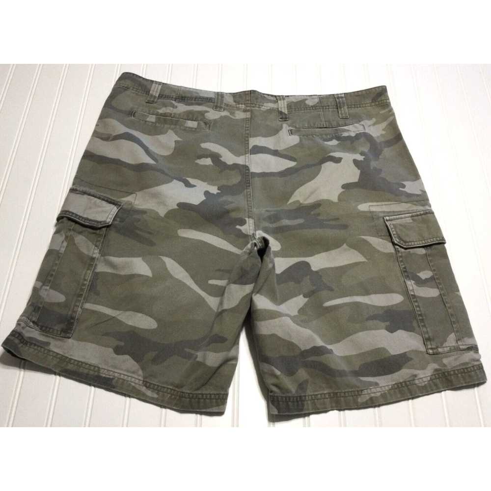 Vintage TRUE NATION Mens Camouflage Cargo Shorts … - image 2