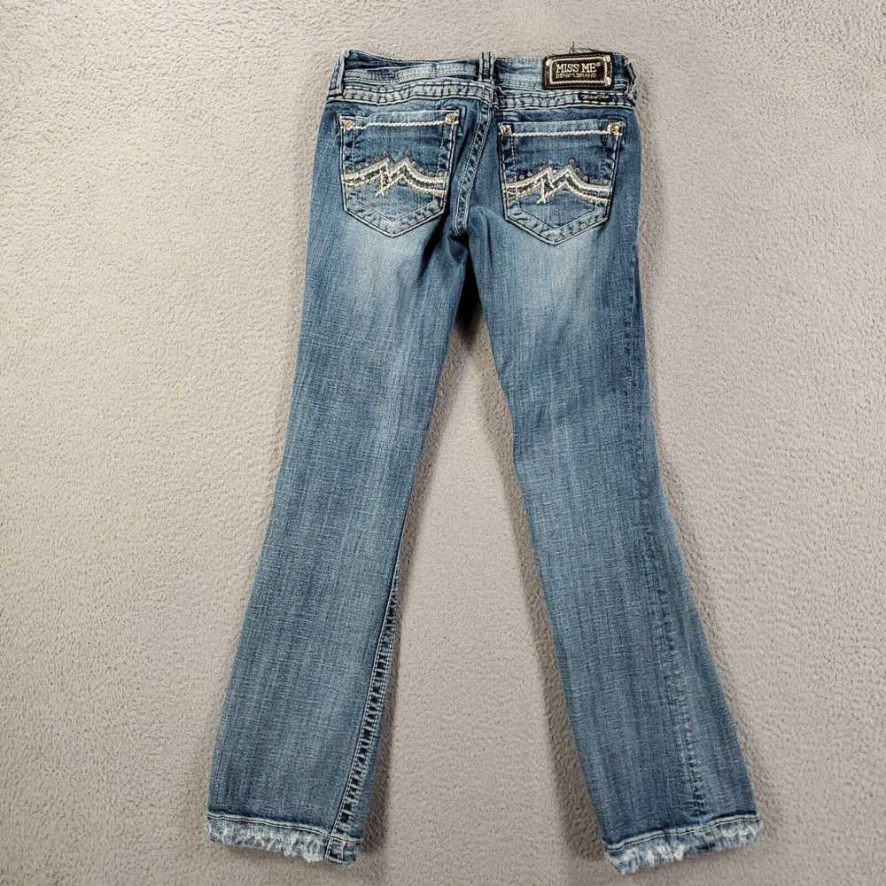 Miss Me Miss Me Jeans Womens 25 Y2K Thick Stitch … - image 1