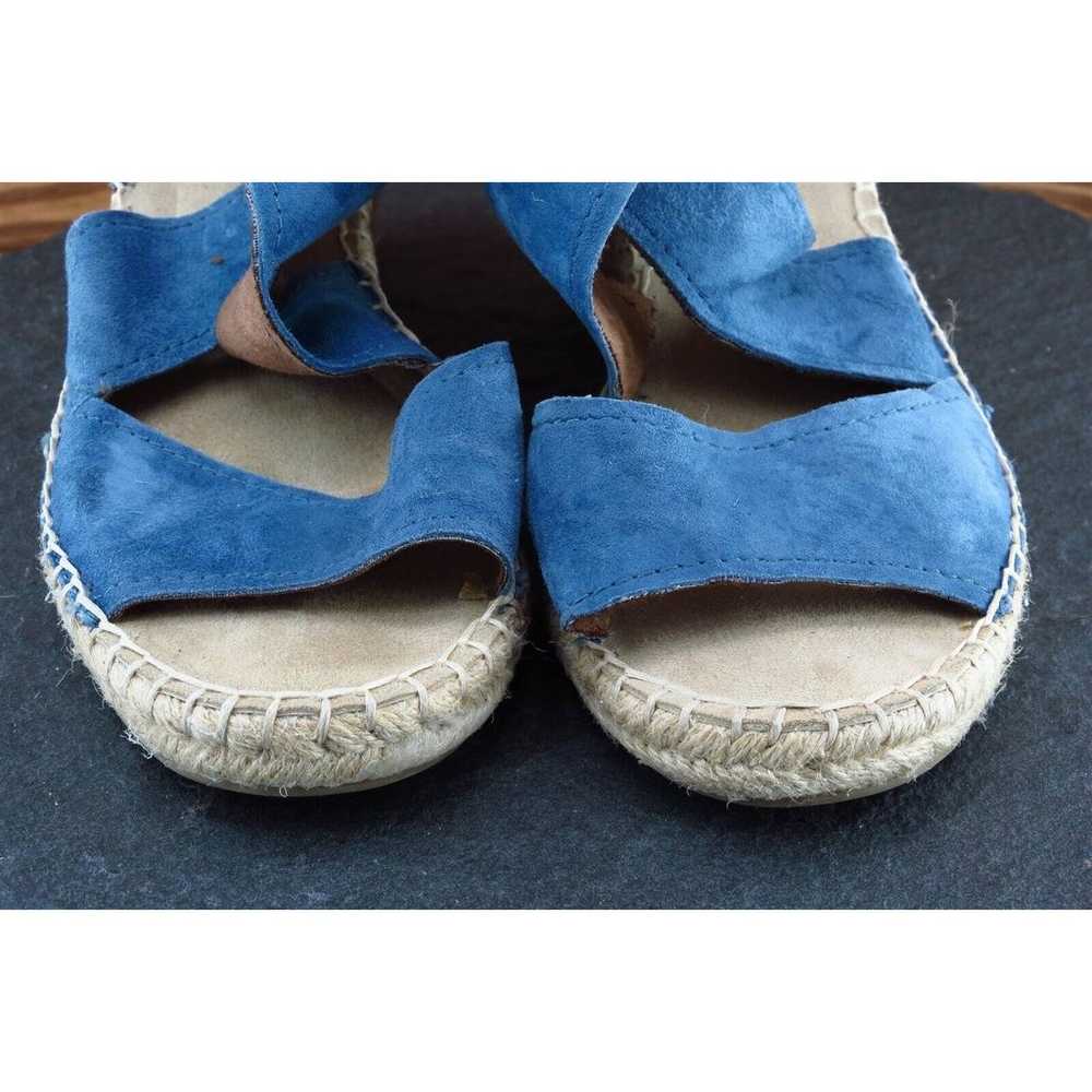 Rockport Cobb Hill Sz 9 M Blue Ankle Strap Leathe… - image 2