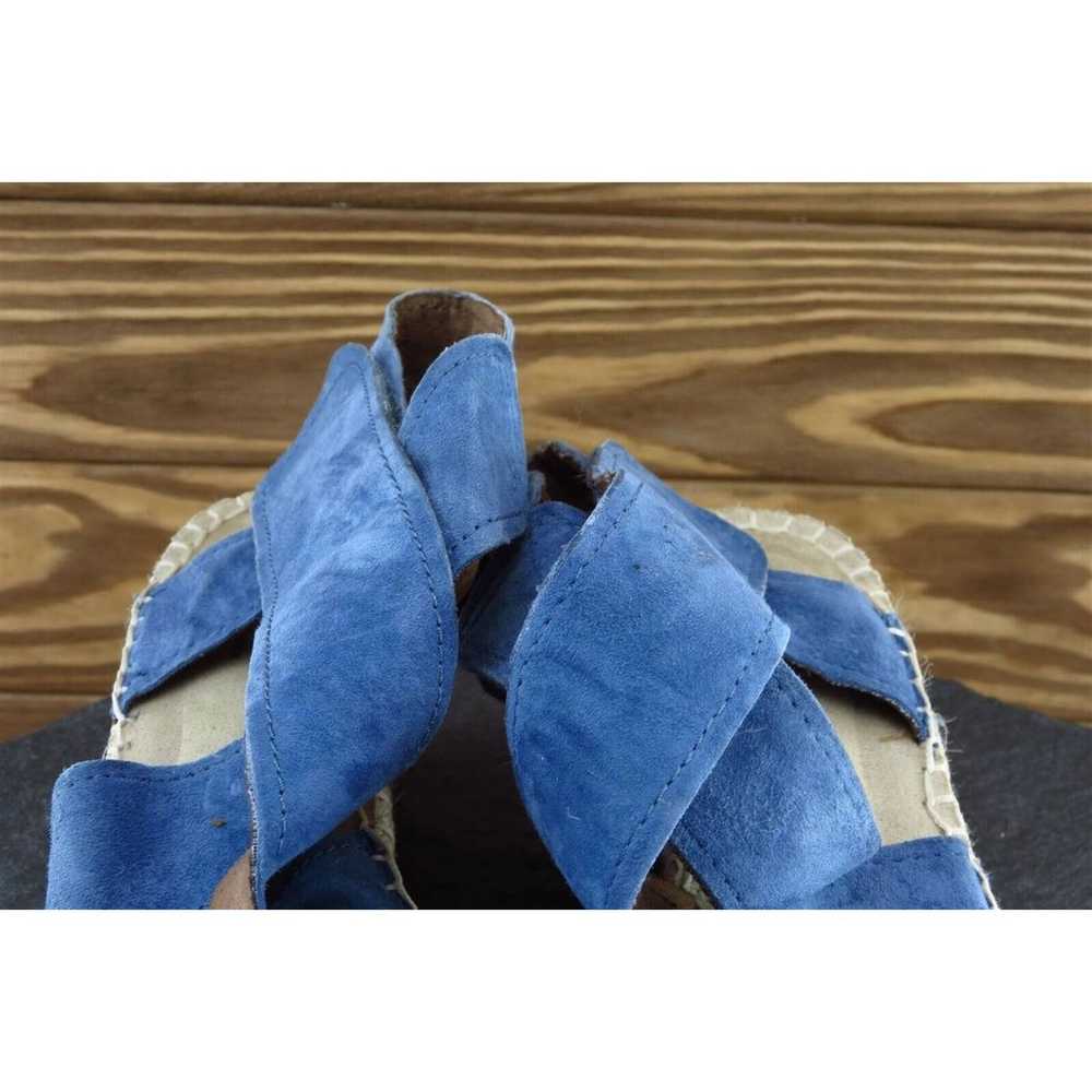 Rockport Cobb Hill Sz 9 M Blue Ankle Strap Leathe… - image 3