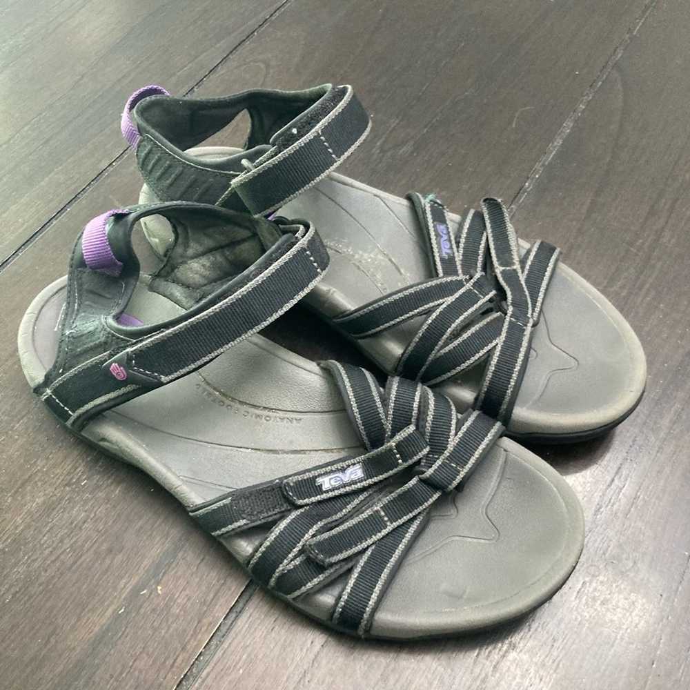 Teva Women's Tirra Sport Sandals Black Size 9 Out… - image 8