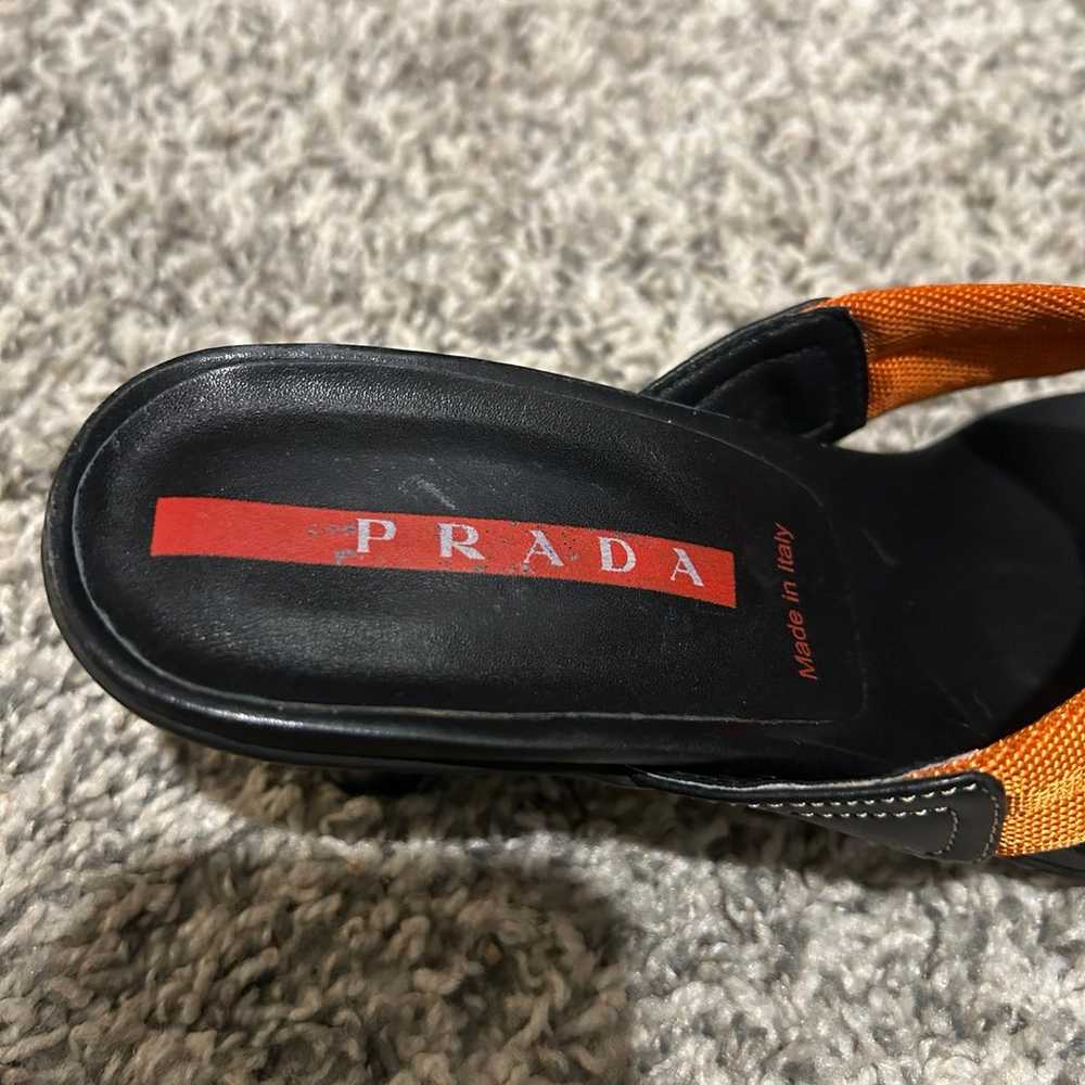 Vintage Prada Kitten Heel Sandals - image 9