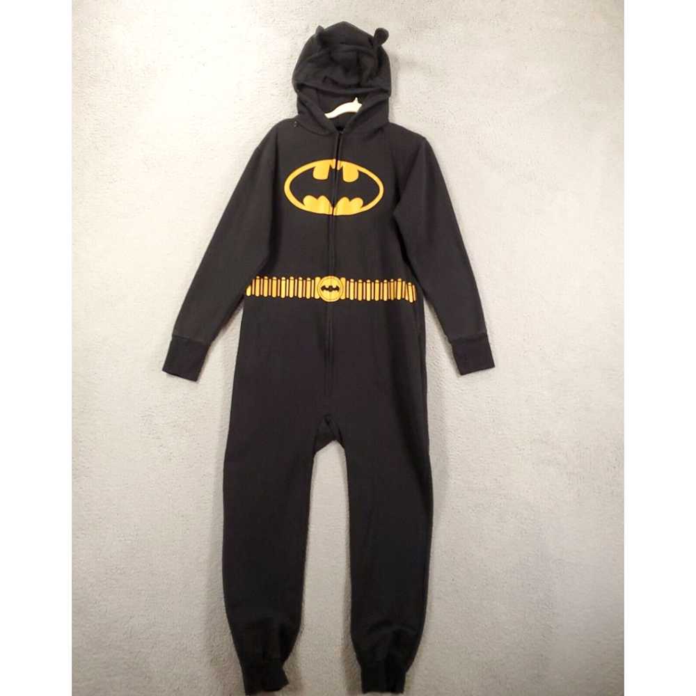 Vintage Batman One Piece Pajamas Adult Small Medi… - image 1