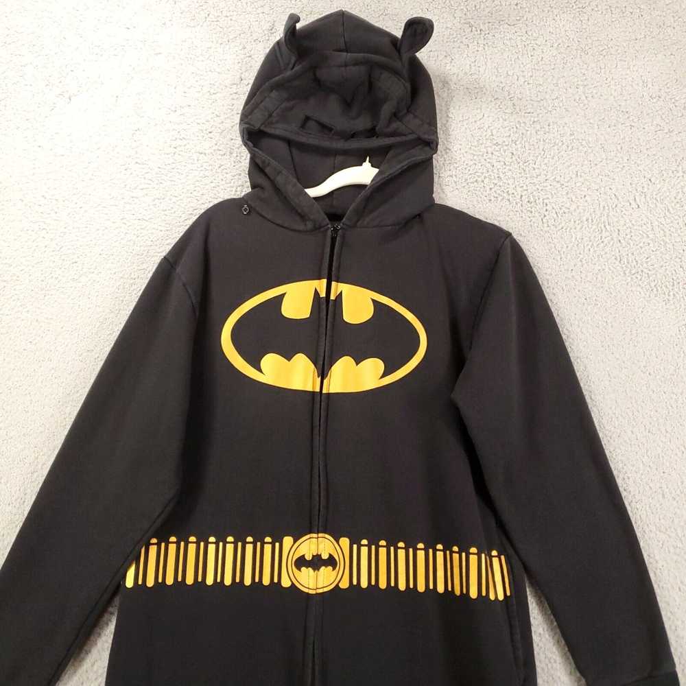 Vintage Batman One Piece Pajamas Adult Small Medi… - image 3