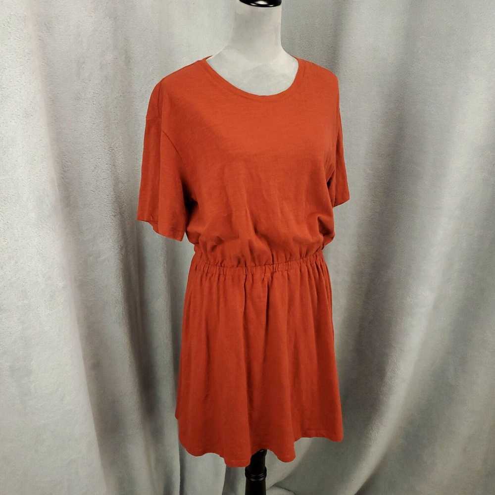 Old Navy Old Navy Dress Womens Large Rust Orange … - image 1