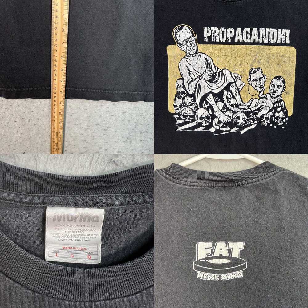 Vintage Vintage 90s Fat Wreck Chords Propagandhi … - image 4