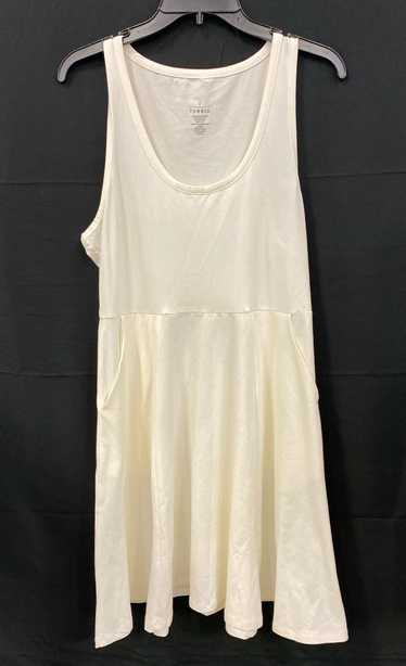 NWT Torrid Womens White Foxy Skater Sleeveless Sco