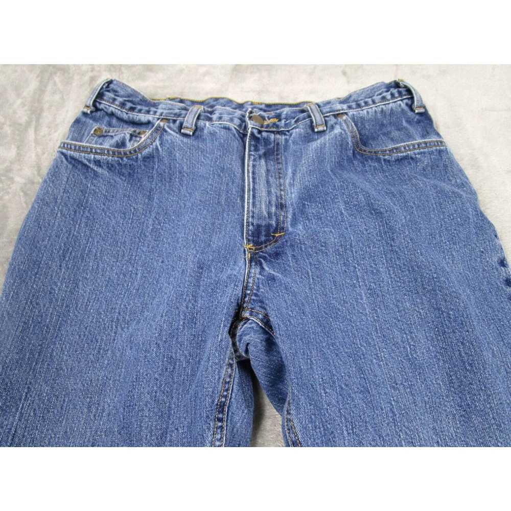 Vintage Vintage Bills Khakis Jeans Mens 34x30 Blu… - image 3